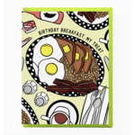 Boss Dotty Diner Breakfast Birthday Card
