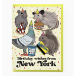 Boss Dotty NYC Party Animal Birthday Card