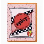 Boss Dotty Spicy Snack Love Greeting Card