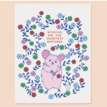 The Good Twin Bday Mouse Card