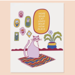 The Good Twin Cat Home Card