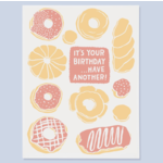 The Good Twin Donut Birthday Card