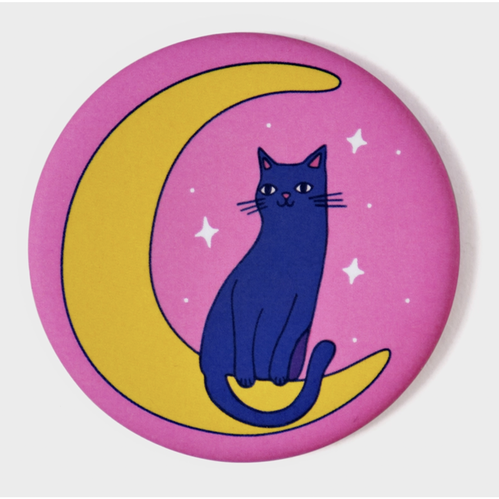 The Good Twin Moon Kitty Magnet