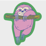 The Good Twin Sloth Sticker