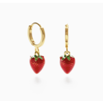 Amano Studio Strawberry Huggie Hoops