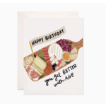 Bloomwolf Studio Birthday Charcuterie Greeting Card