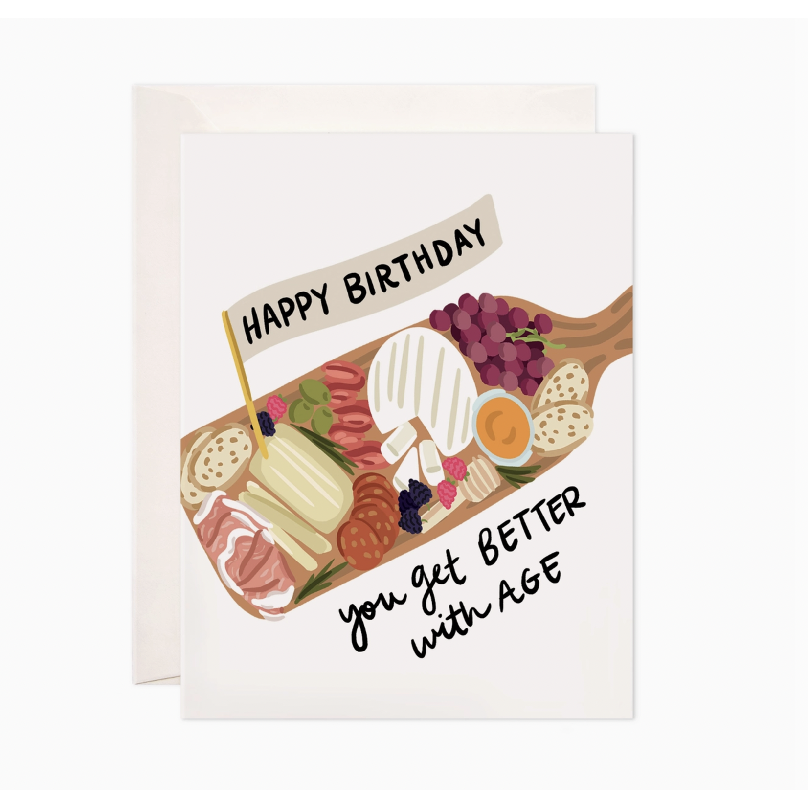 Bloomwolf Studio Birthday Charcuterie Greeting Card