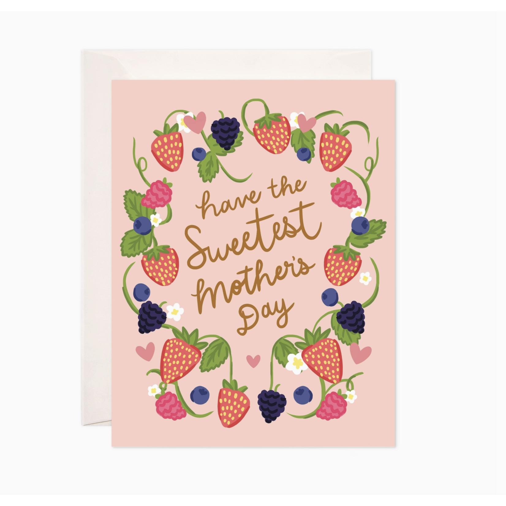 Bloomwolf Studio Sweetest Mother's Day Greeting Card