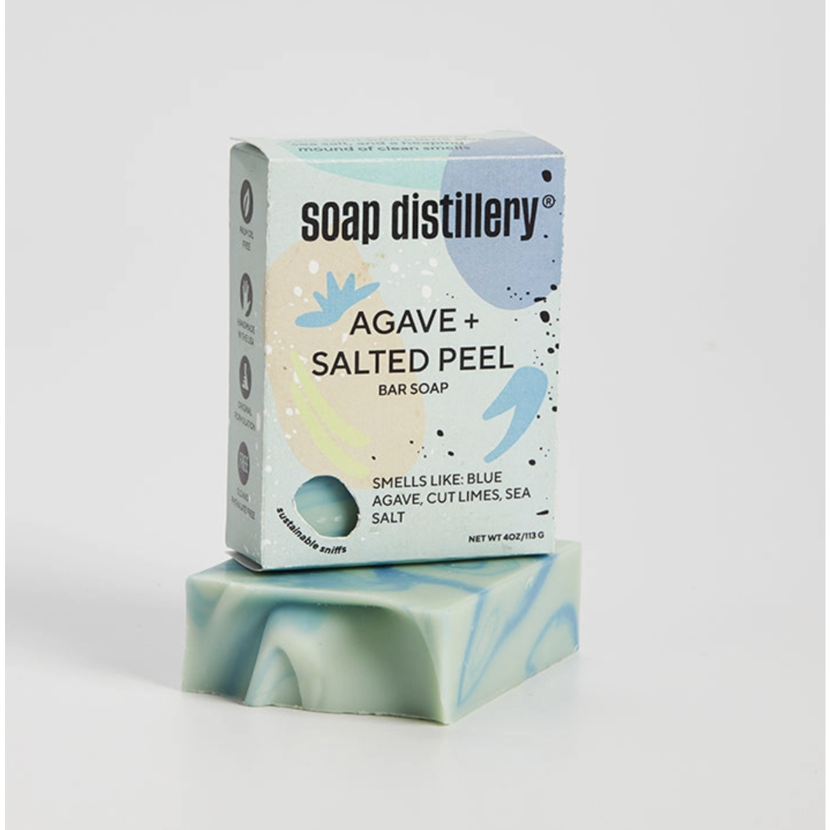 Soap Distillery Agave + Salted Peel Bar Soap