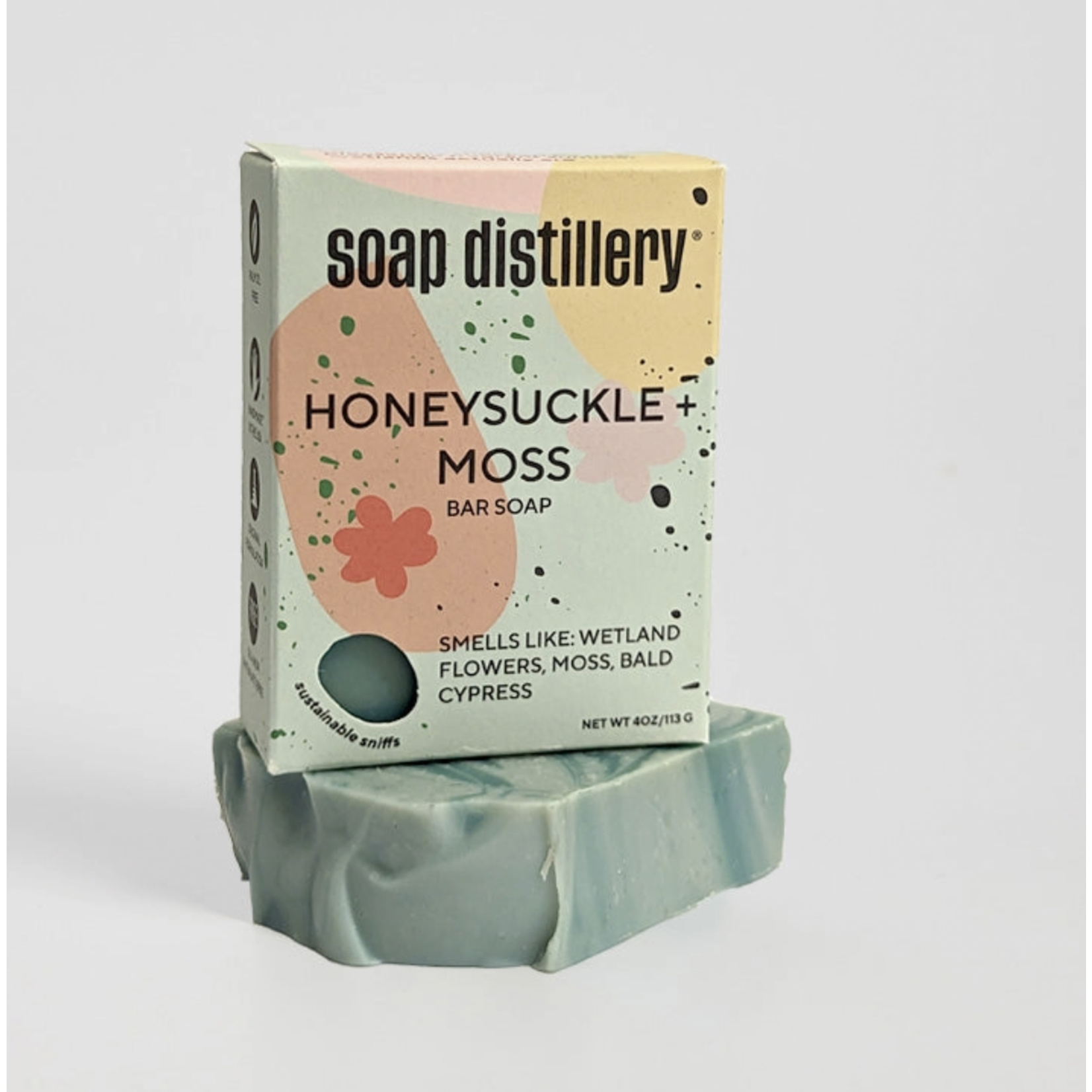 Soap Distillery Honeysuckle + Moss Bar Soap