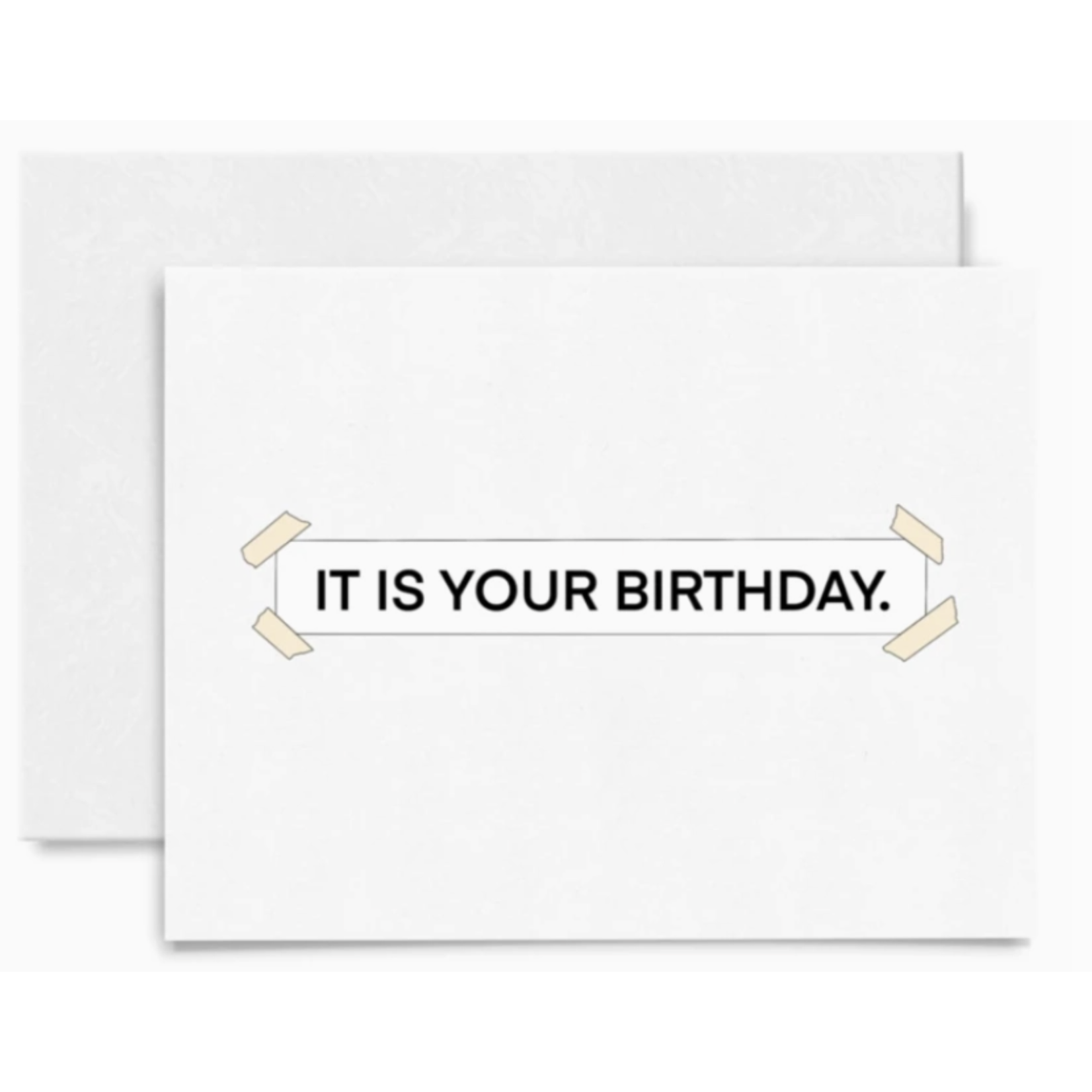 Sammy Gorin The Office It Is Your Birthday. Banner Birthday Card