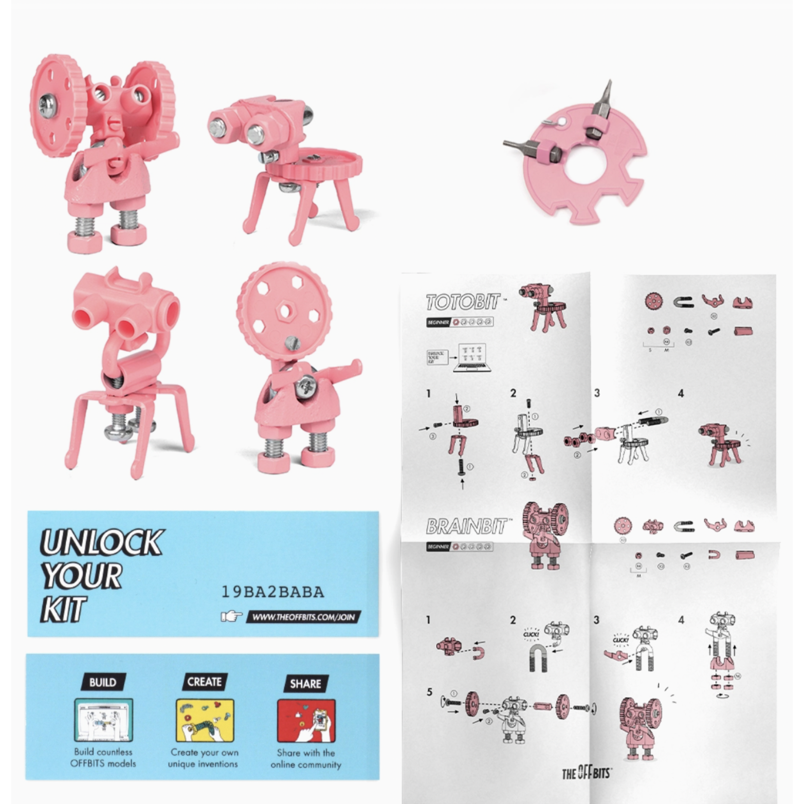 Offbits Offbits Pink Color Kit