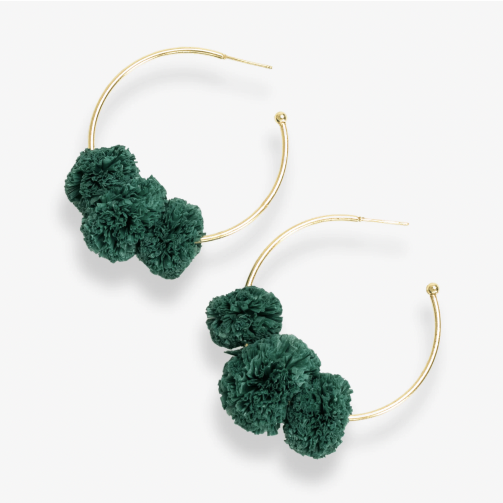 Ink +Alloy Rita Earrings Kelly Green