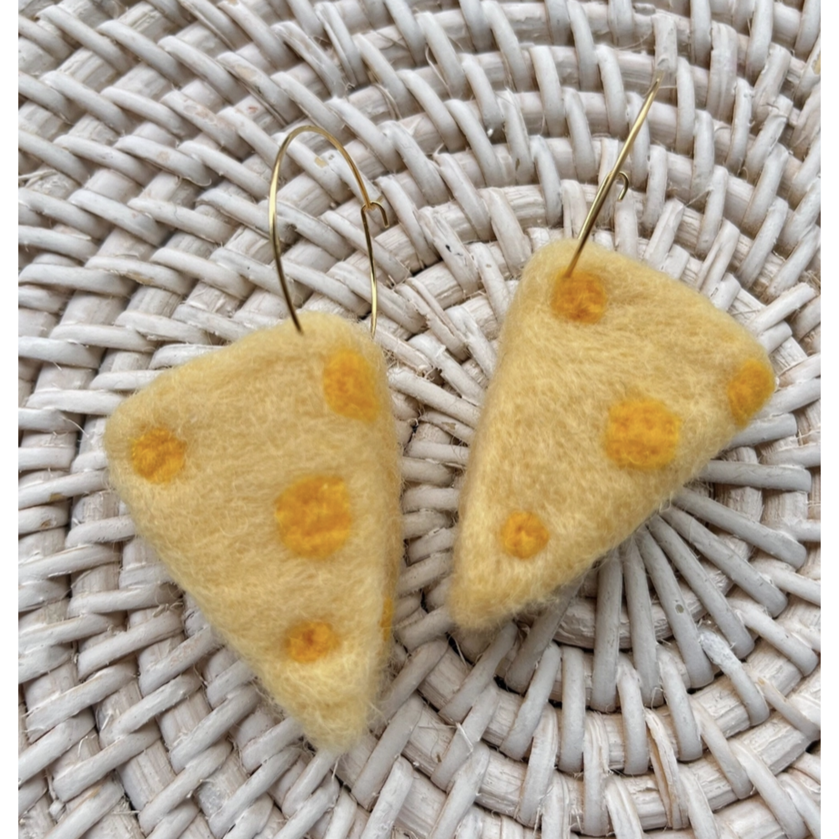 Honey Loom Designs Swiss Cheese Earrings