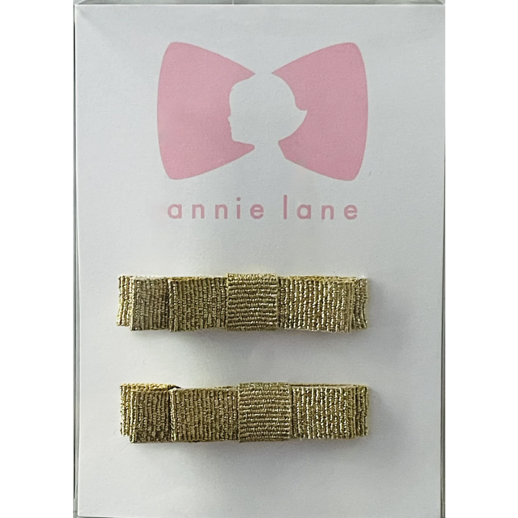 Annie Lane Box of 2 Bows - Gold