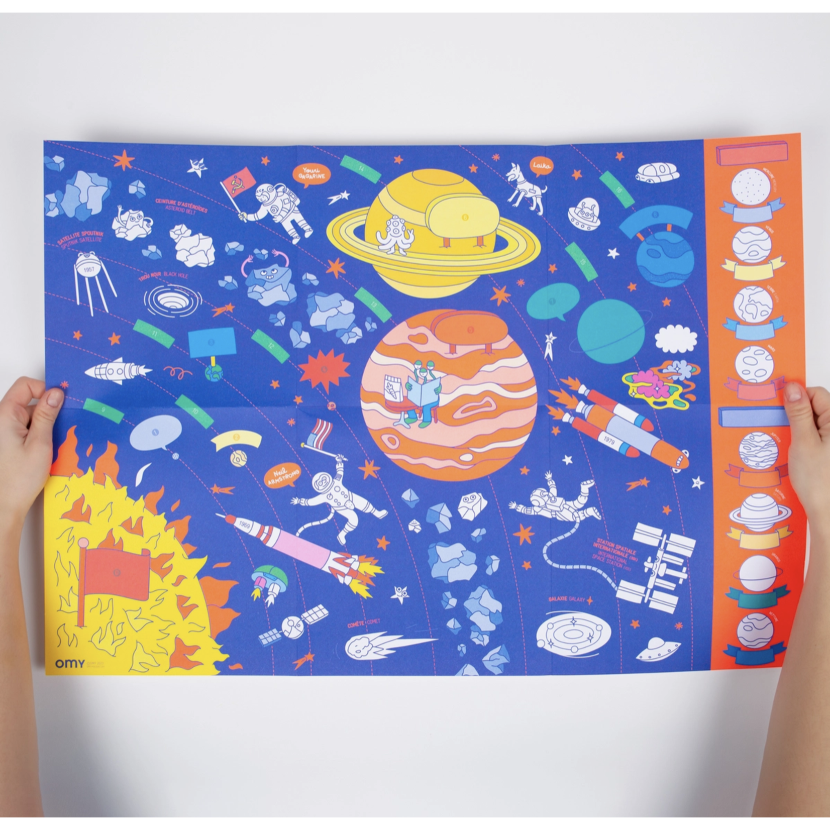 OMY Solar System poster OMY School