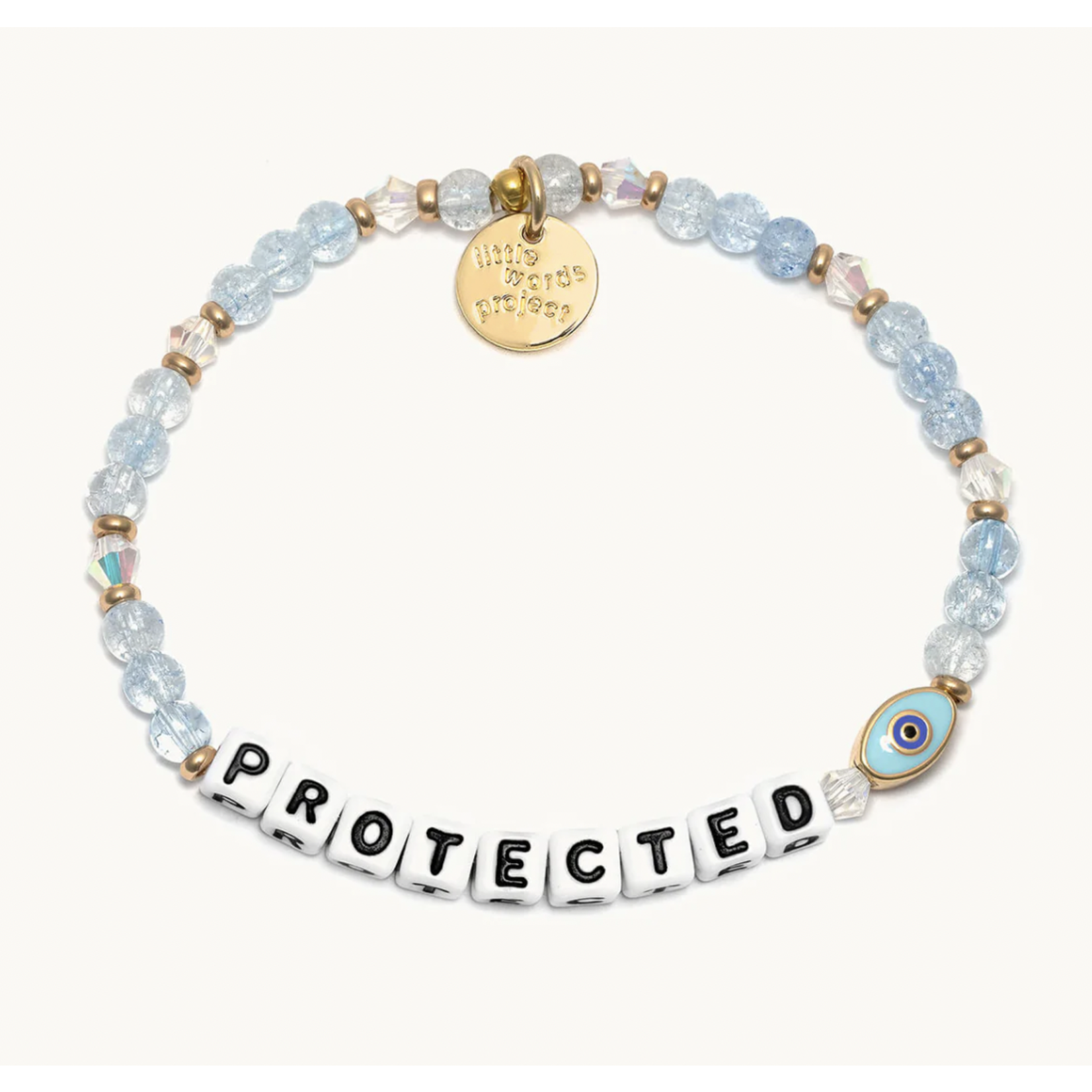 Little Words Project White- Protected-Evil Eye