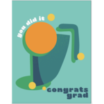 Cards by De Congrats Grad Card