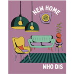 Cards by De New Home Who Dis (Modern)
