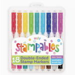OOLY Stampables Double Ended Scented Markers- Set of 18