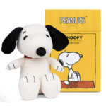Miffy Plush PEANUTS in Giftbox  Snoopy Quilted / Jersey Cream / 7"
