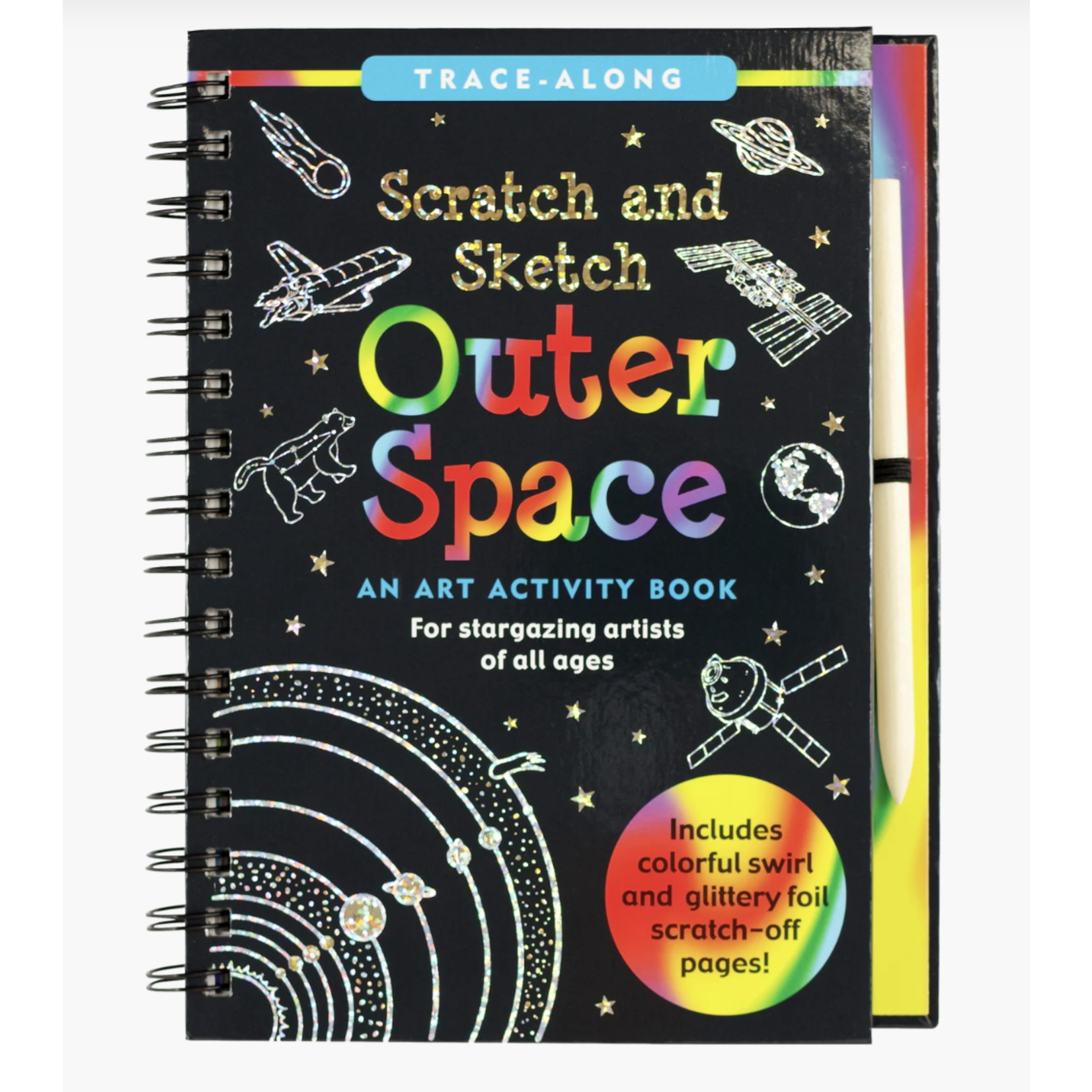 Peter Pauper Press, Inc. SCRATCH & SKETCH OUTER SPACE