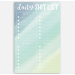 Little Lovelies Studio Daily Shit List — Notepad