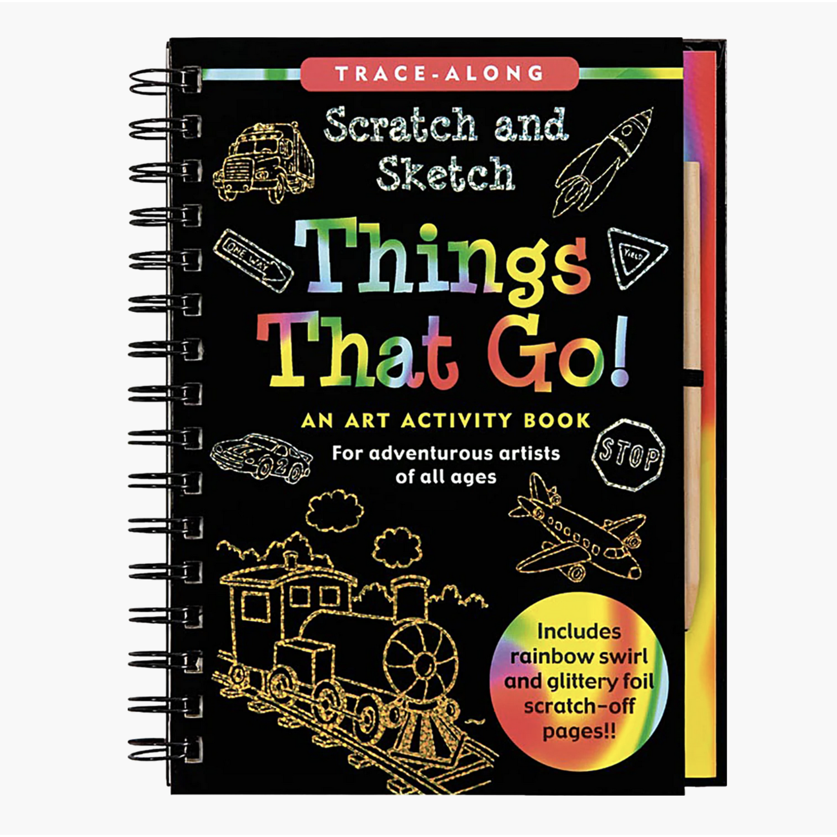 Peter Pauper Press, Inc. SCRATCH & SKETCH THINGS THAT  GO