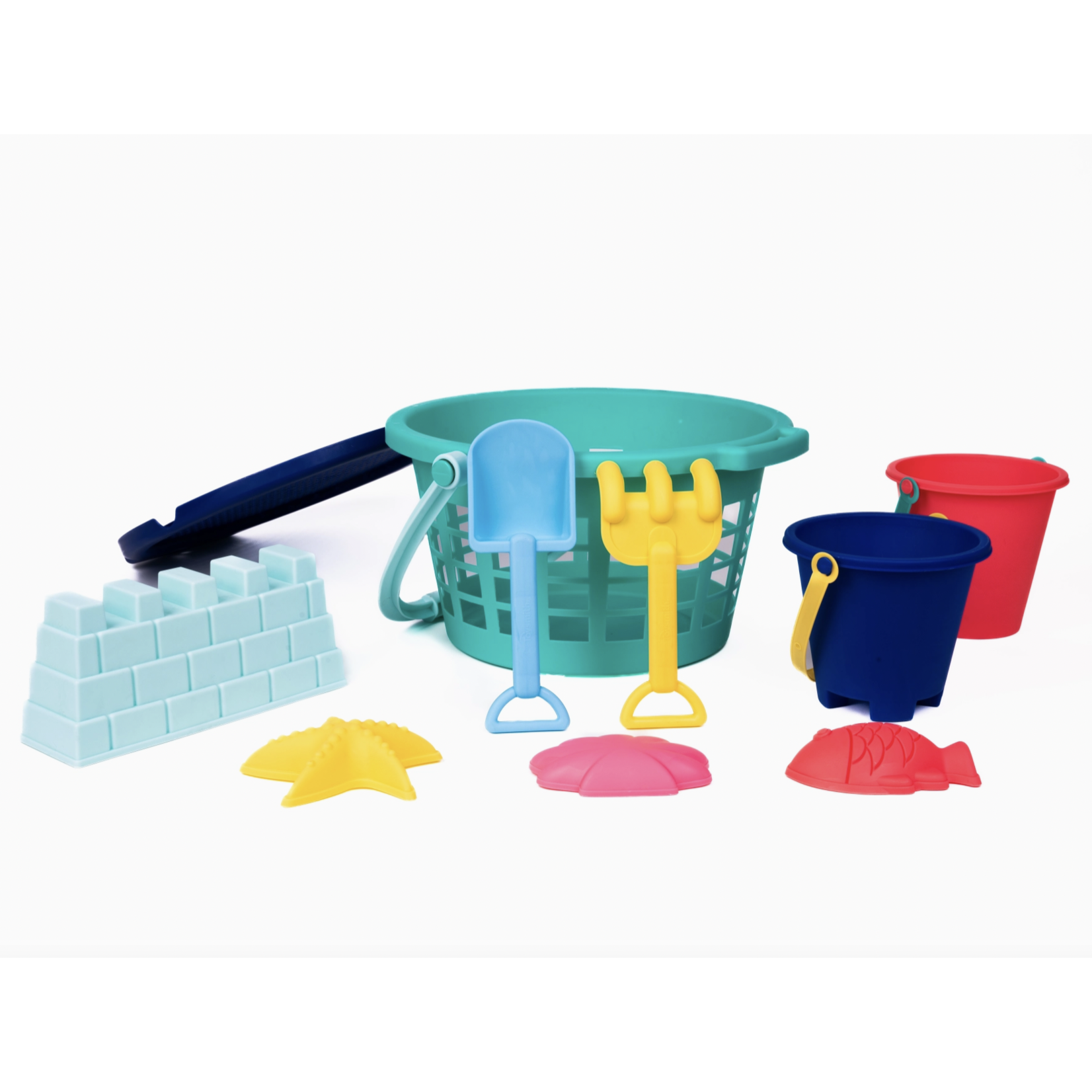 ToySmith 10 Pc Sand Bucket Set