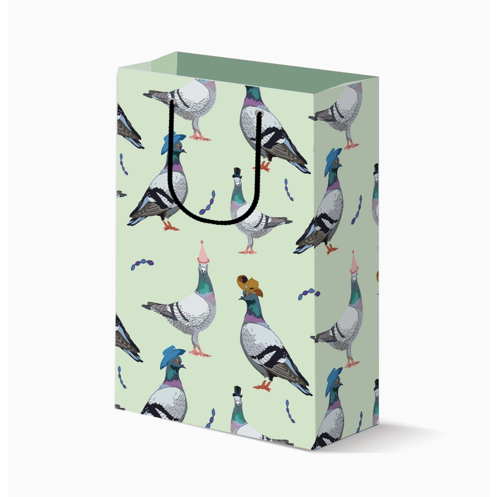 Drawn Goods Pigeon Party Gift Bag