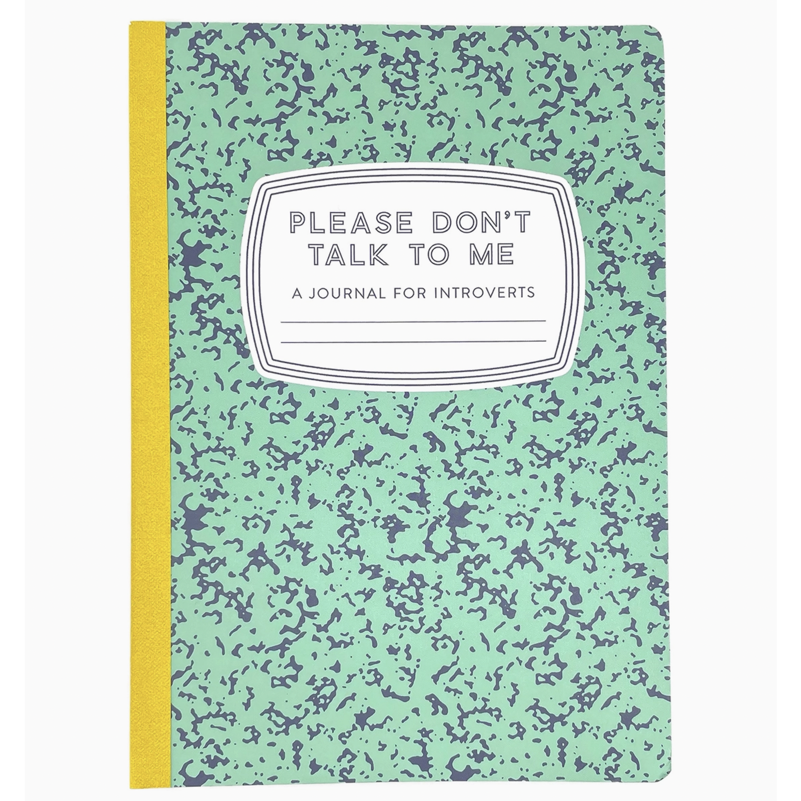 Tiny Hooray Please Don't Talk to Me: A Journal for Introverts