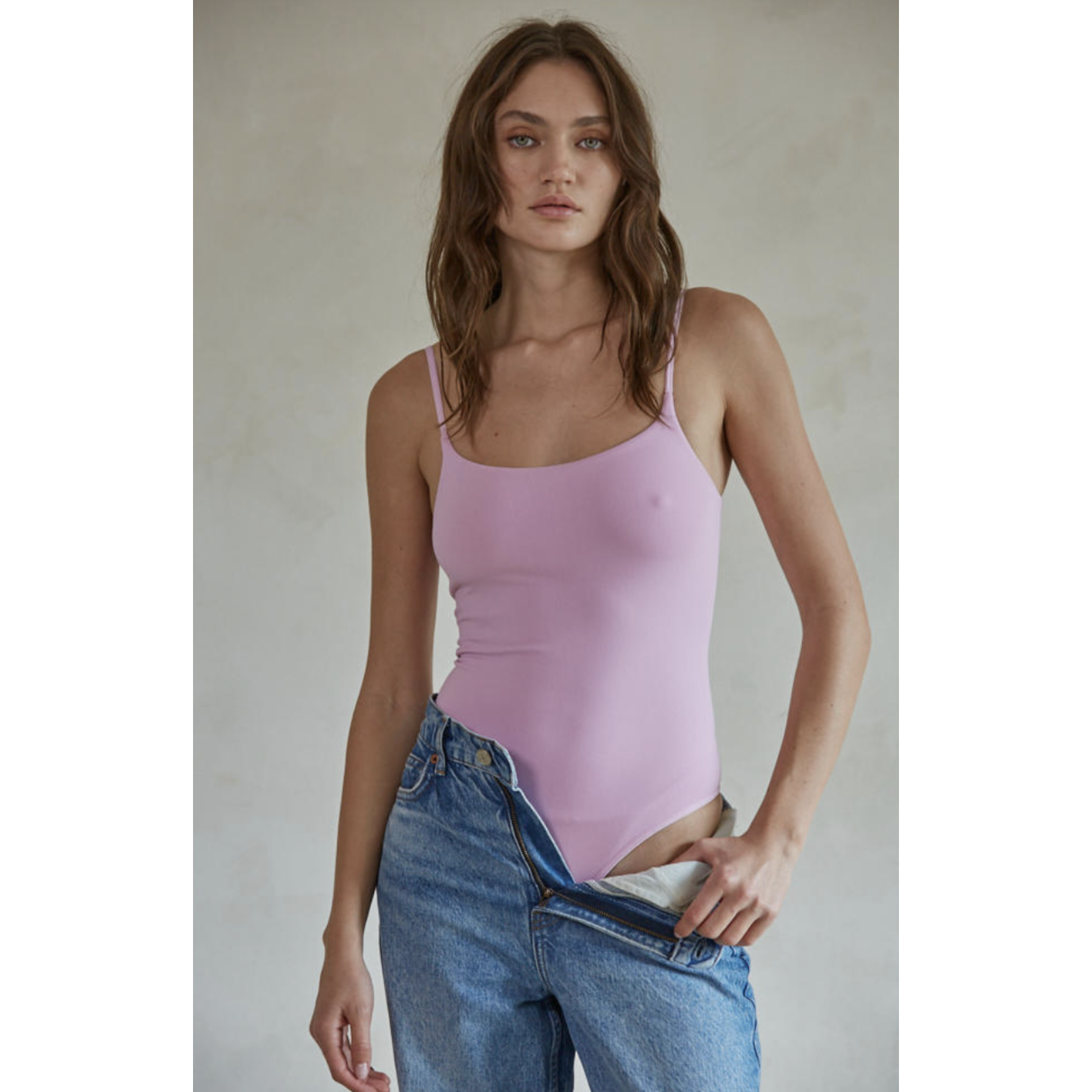 By Together Make A Move Bodysuit-Pastel Lavender FINAL SALE