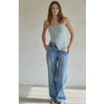 By Together Make A Move Bodysuit-Dusty Mint FINAL SALE