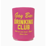 Golden Gems Gay Bar Drinking Club Koozie