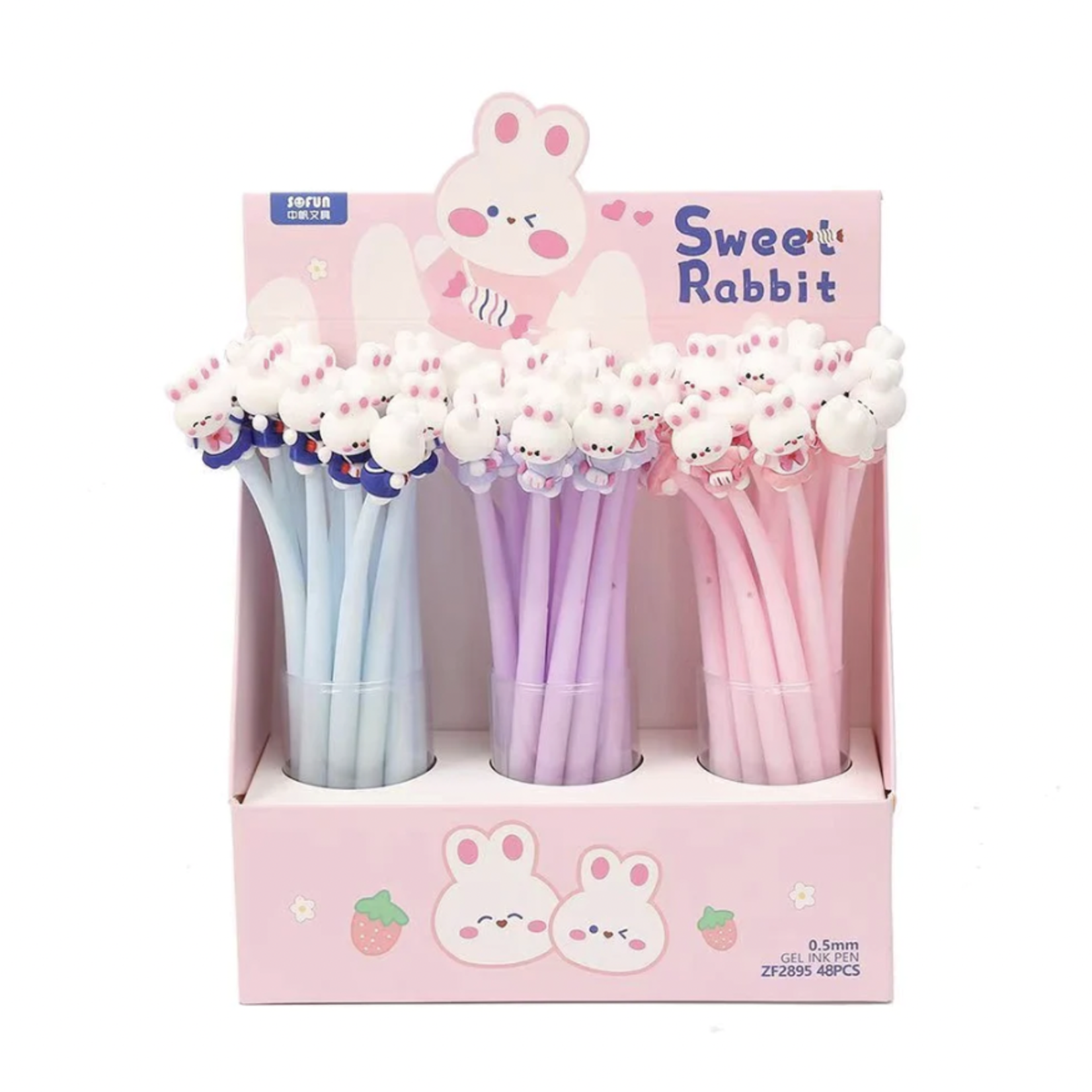 BC Mini Sweet Rabbit Wiggle Gel Pen
