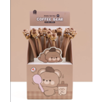 BC Mini Coffee Bear Wiggle Gel Pen