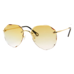 AJ Morgan Chantilly Sunglasses GOLD/BROWN