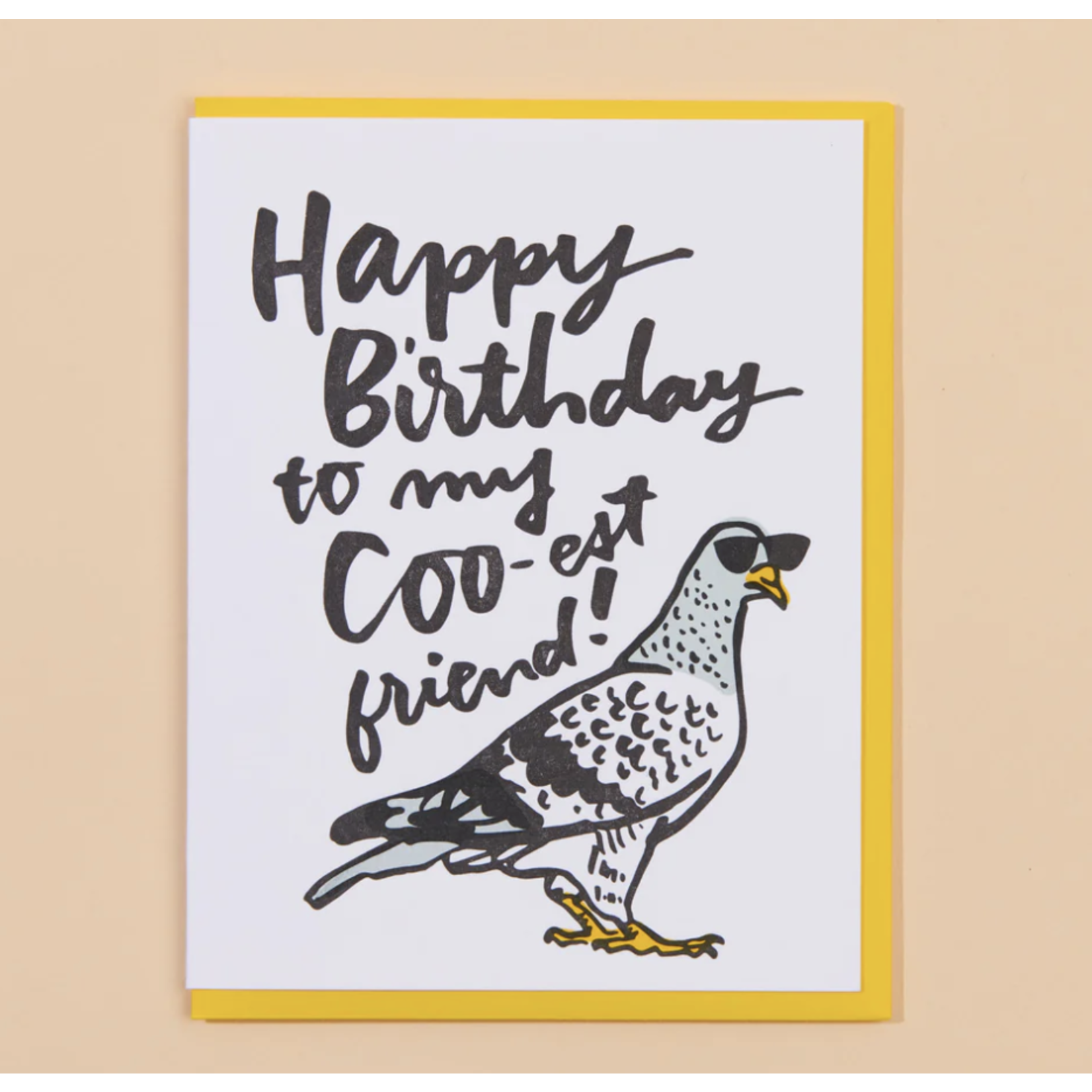 And Here We Are Coo Birthday Card