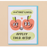 And Here We Are Appley Ever After Card