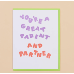 And Here We Are Parent and Partner Card