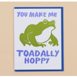 And Here We Are Toadally Hoppy Card