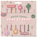 NPW DRINKING BUDDIES RODEO DRINK STIRRERS FINAL SALE