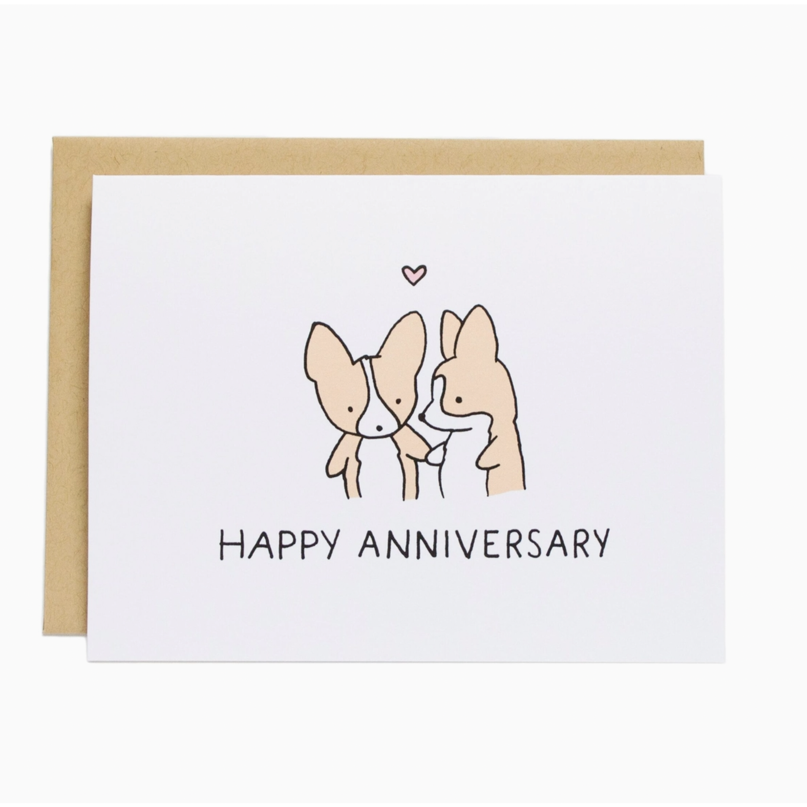 Tiffbits Holding Hands Happy Anniversary Card