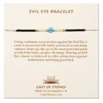 Cast of Stones Evil Eye Bracelet - Turquoise w/ White