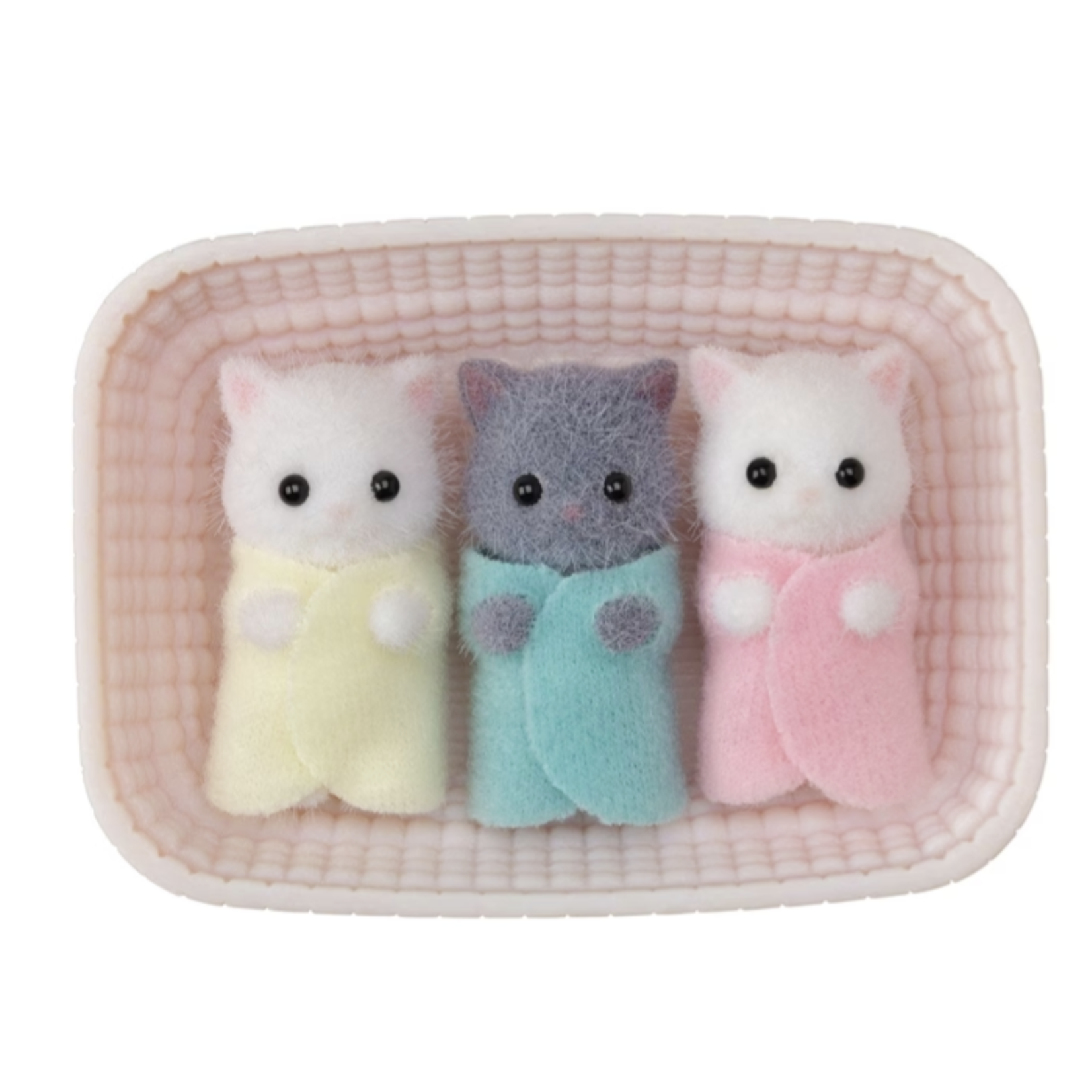 Calico Critters Persian Cat Triplets