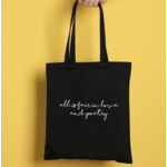 BrattyBloom All is Fair Tote-Black
