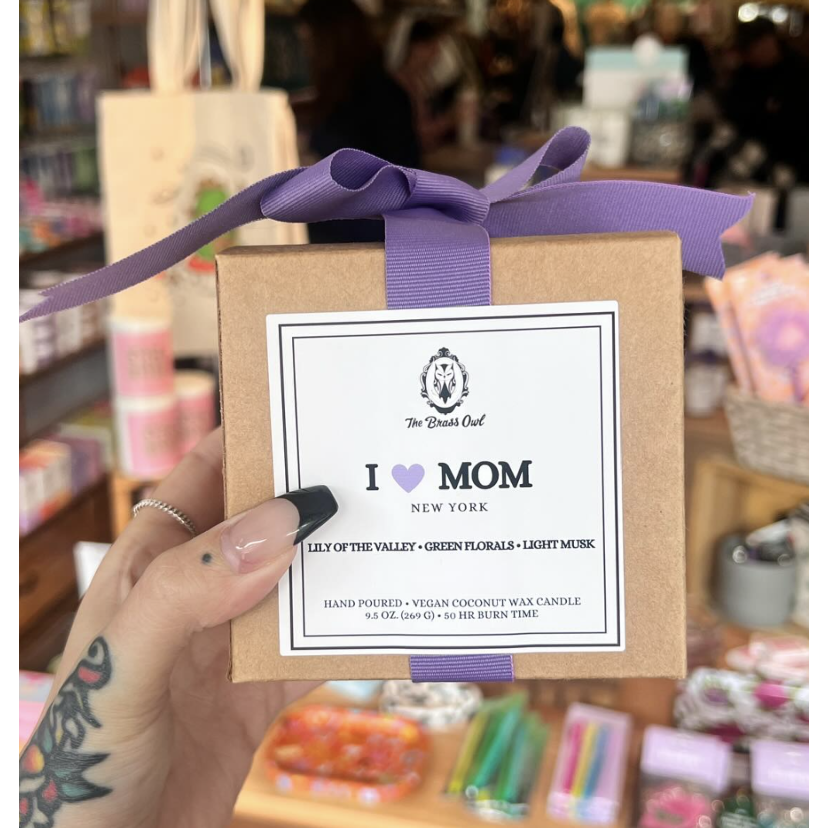 Planet Sis I Love Mom Boxed Candle FINAL SALE