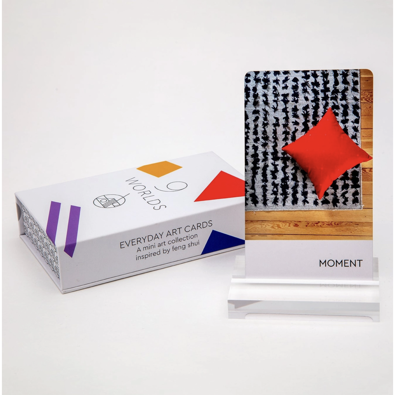 Everyday Art Cards Mindfulness Deck + Lucite Stand (Nine Worlds) FINAL SALE