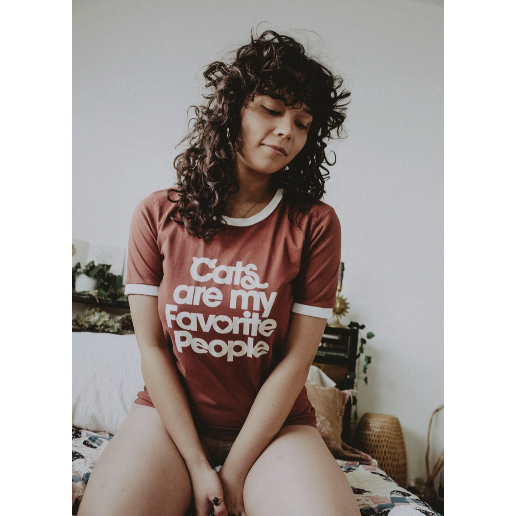 The Bee & The Fox Cats Are My Favorite People Tee FINAL SALE