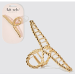 Kitsch Metal Rope Claw Clip- Gold